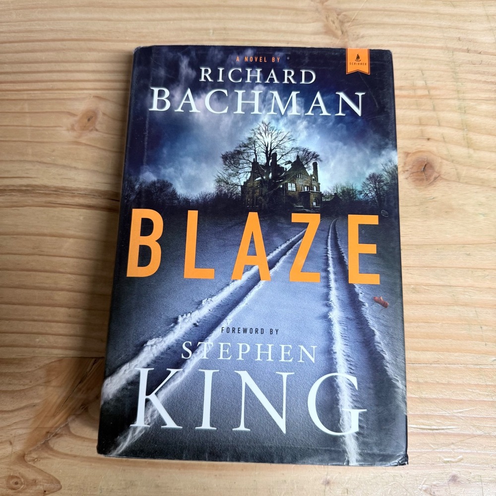 Blaze Richard Bachman Stephen King Large Print Hardcover 2007 Doubleday Edition